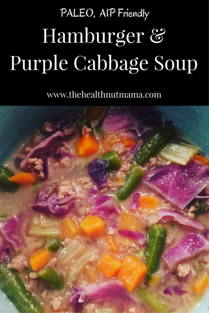 Want a quick & delicious fall soup? This one has it all. Quick, Easy, Nutrient Dense & Pretty! Even your husband can cook itl Mine did! - www.thehealthnutmama.com