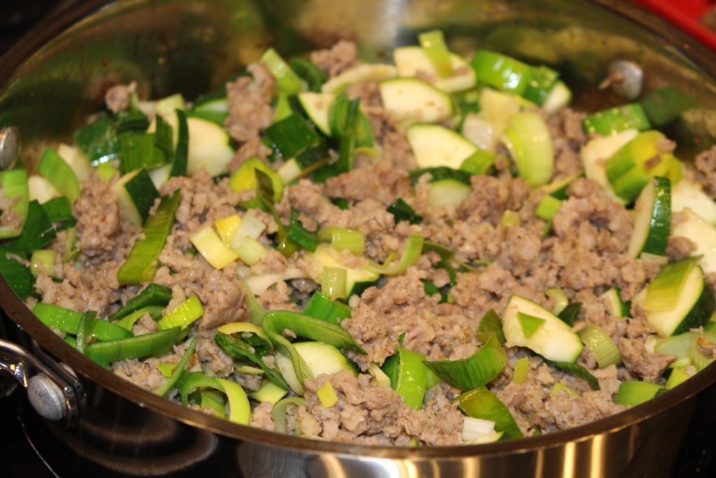 Paleo AIP Sausage Breakfast Hash - I love to make this ahead so that my mornings are so much easier. Quick, Delicious & Healthy! www.thehealthnutmama.com #AIP #paleo #breakfast