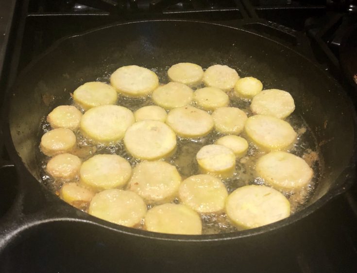 Paleo Fried Squash