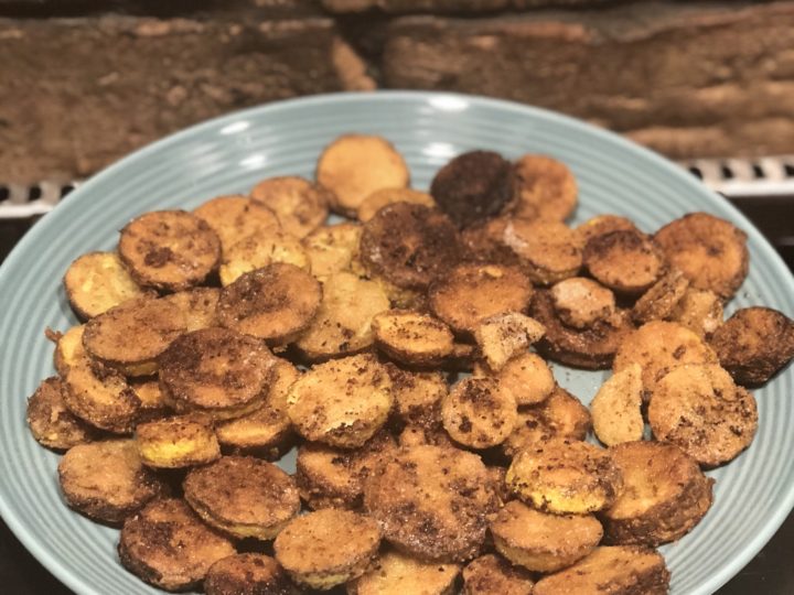 2-4 med. squash 1/4 to 1/2 c. Cassava Flour 1/4 to 1/2 c. Almond Flour (leave out for AIP & use just Cassava Flour) sea salt to taste 1/2 tsp. to 1 tsp. 1/4 c. Avocado Oil or Fat of Choice add more as needed