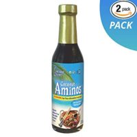 Coconut Secret Coconut Aminos (2 Pack) - 8 fl oz - Low Sodium Soy Sauce Alternative, Low-Glycemic - Organic, Vegan, Non-GMO, Gluten-Free, Kosher - Keto, Paleo - 96 Total Servings