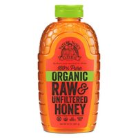 Nature Nate’s 100% Pure Raw & Unfiltered Organic Honey; 32-oz. Squeeze Bottle; Product of Brazil and Uruguay; Enjoy Honey’s Balanced Flavor and Wholesome Benefits, Just as Nature Intended