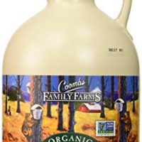Coombs Family Farms Maple Syrup, Organic, Grade A, Dark Color, Robust Taste,Jug,32 Fl Oz