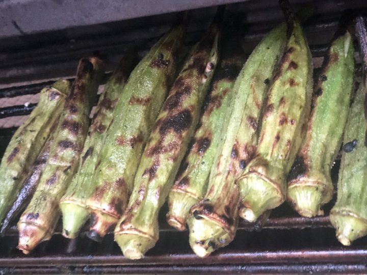 Grilled Okra