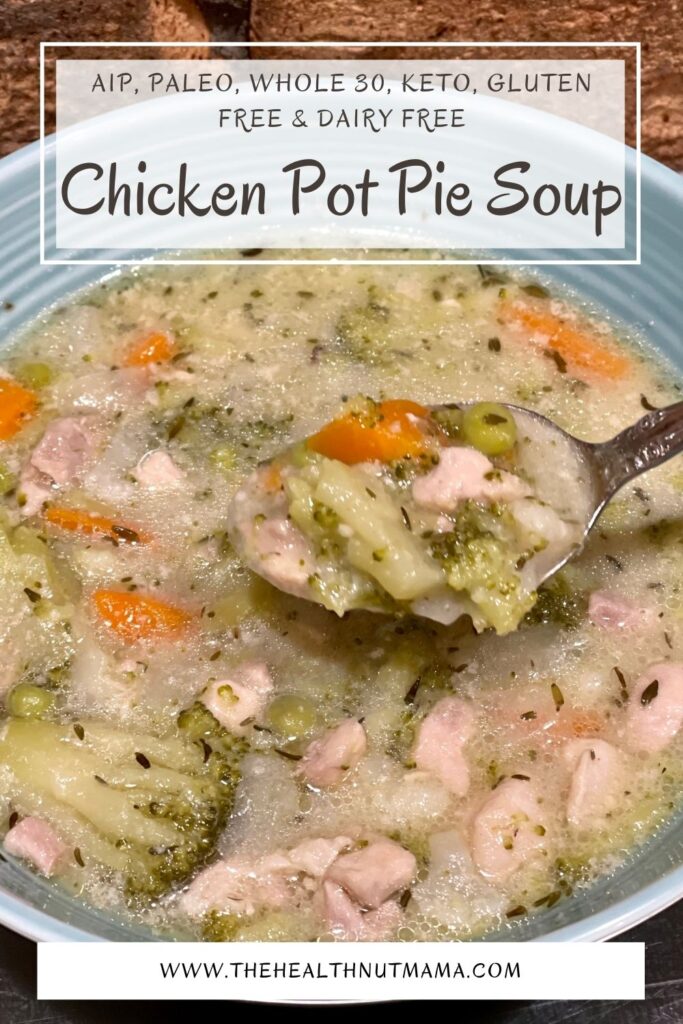 AIP Paleo Chicken Pot Pie Soup