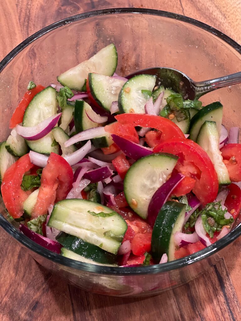 Paleo Cucumber Salad